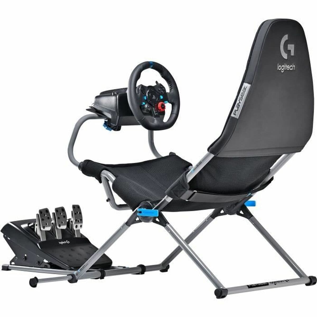 Rennsport-Sitz Logitech Playseat Challenge Schwarz - Image 5