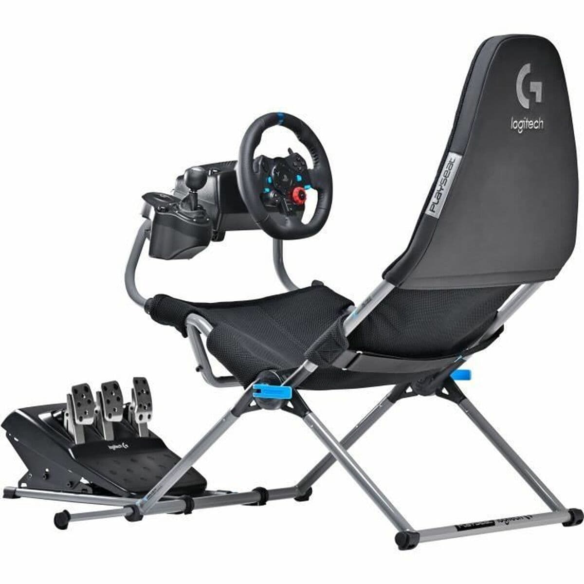 Rennsport-Sitz Logitech Playseat Challenge Schwarz - Image 6