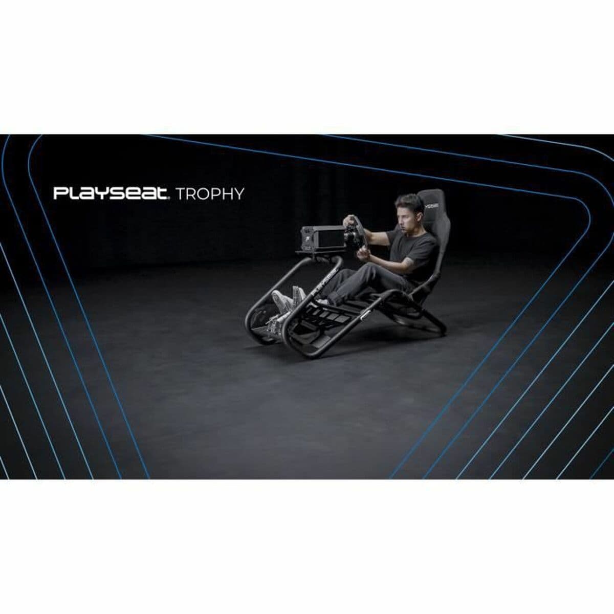 Gaming-Stuhl Playseat Trophy 140 x 58 x 100 cm Schwarz - Image 5