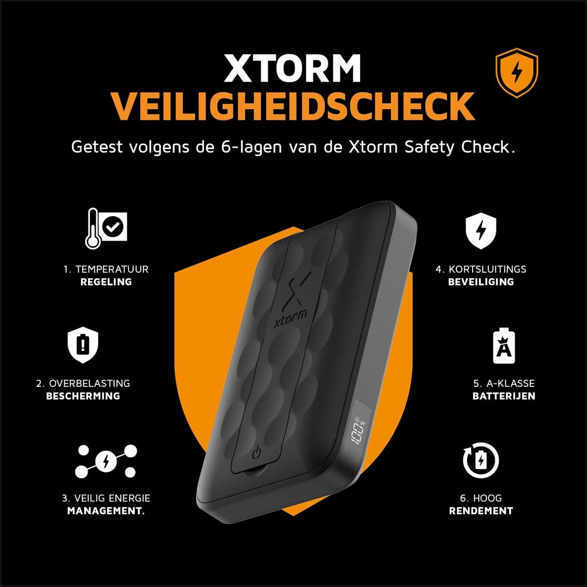 Powerbank Xtorm FS5W101 Noir 10000 mAh 38,5 WH - Image 12