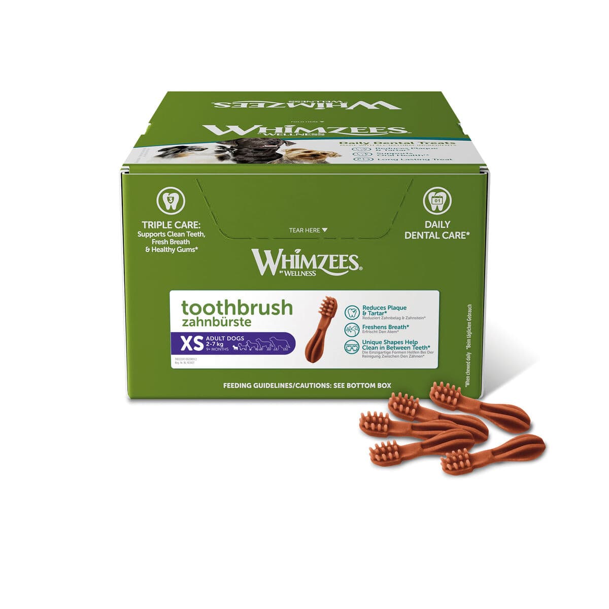 Golosina de Cuidado Dental Whimzees ToothBrush (350 Unidades) - Image 2