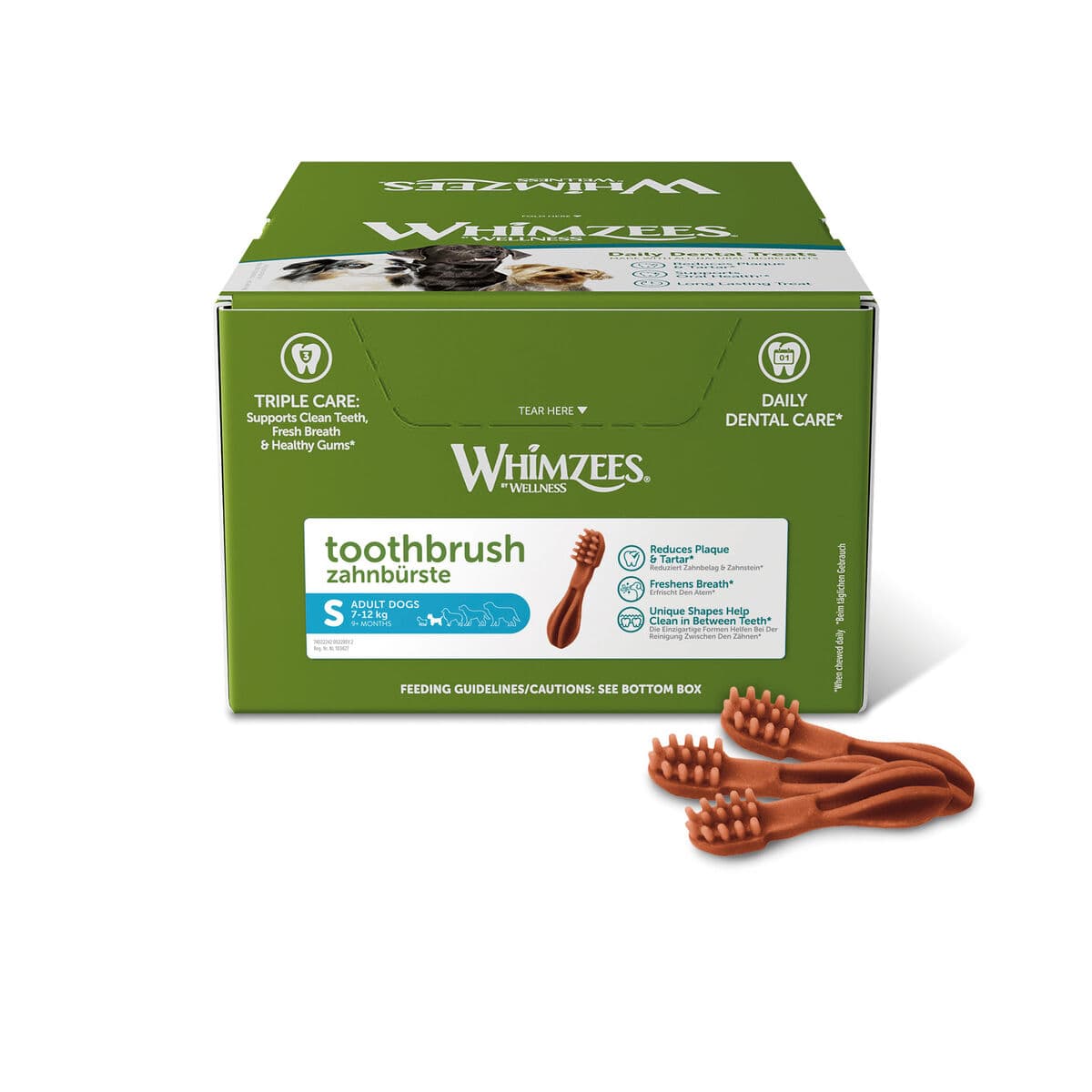 Golosina de Cuidado Dental Whimzees ToothBrush (150 Unidades) - Image 2