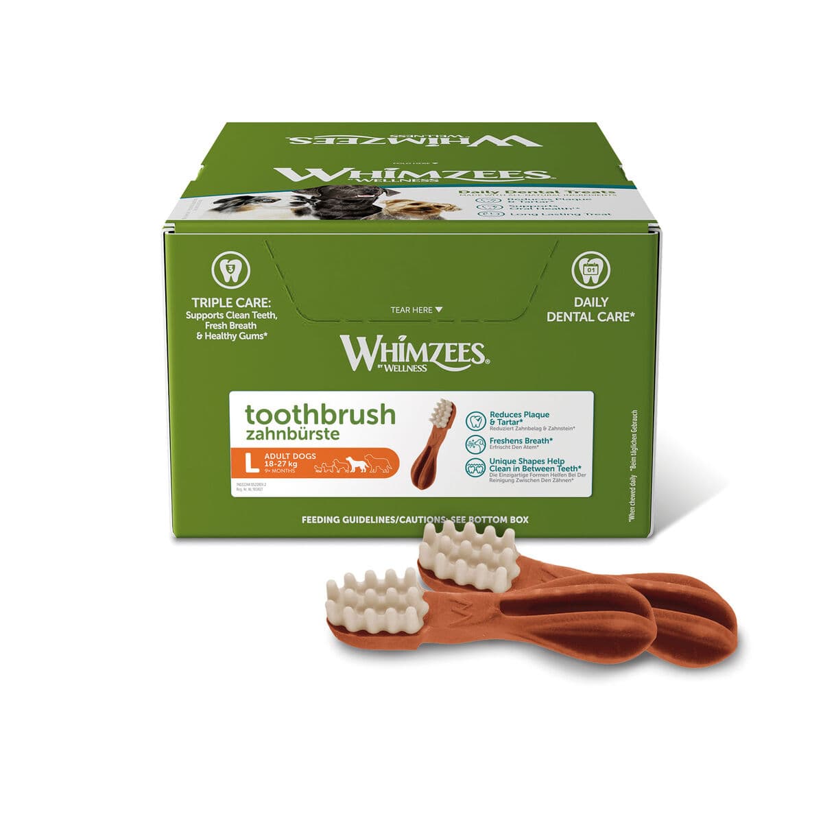 Golosina de Cuidado Dental Whimzees ToothBrush (30 unidades) - Image 2