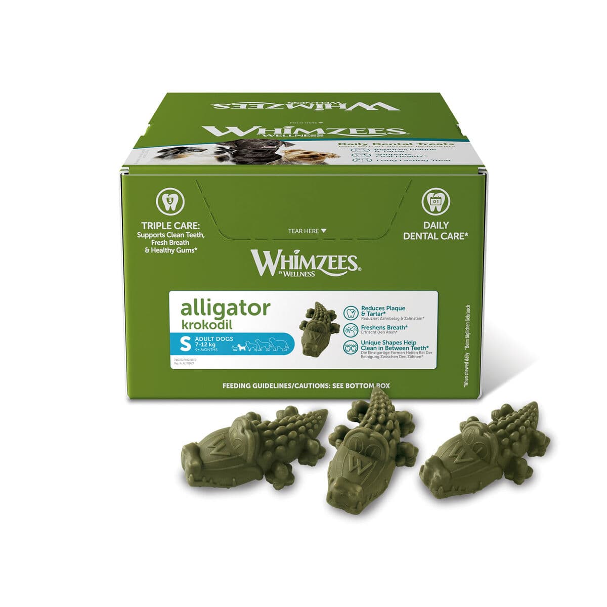 Golosina de Cuidado Dental Whimzees Alligator (150 Unidades) - Image 2