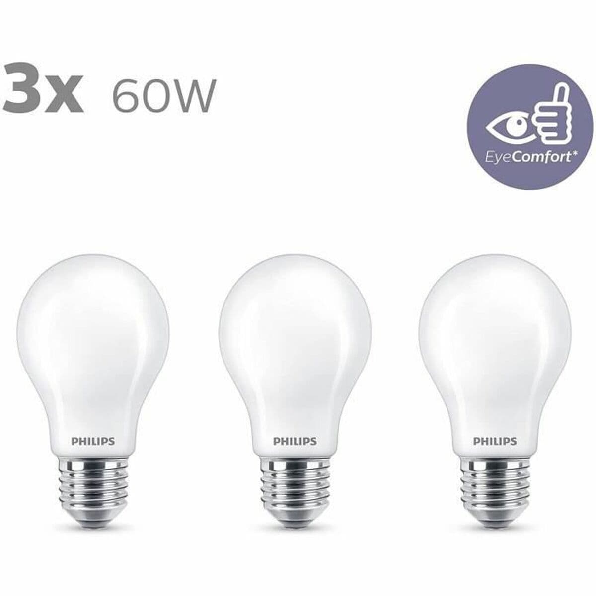 LED-Lampe Philips Bombilla E 7 W 60 W 806 lm (2700k) - Image 2
