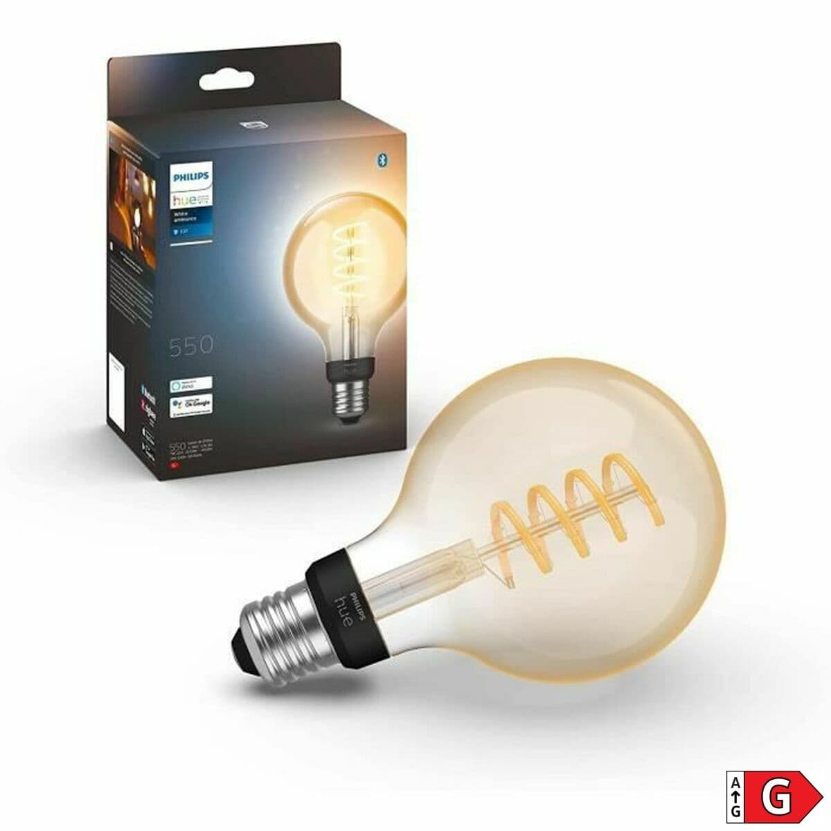 Išmani Lemputė Philips Globo G93 - Bombilla inteligente E27 7 W 40 W 60 W E27 LED - Image 2
