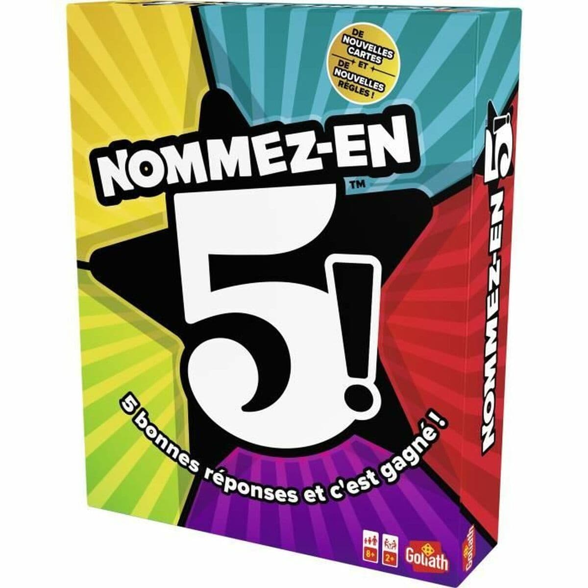 Jeu de société Goliath Nommez-en 5! FR - Image 2