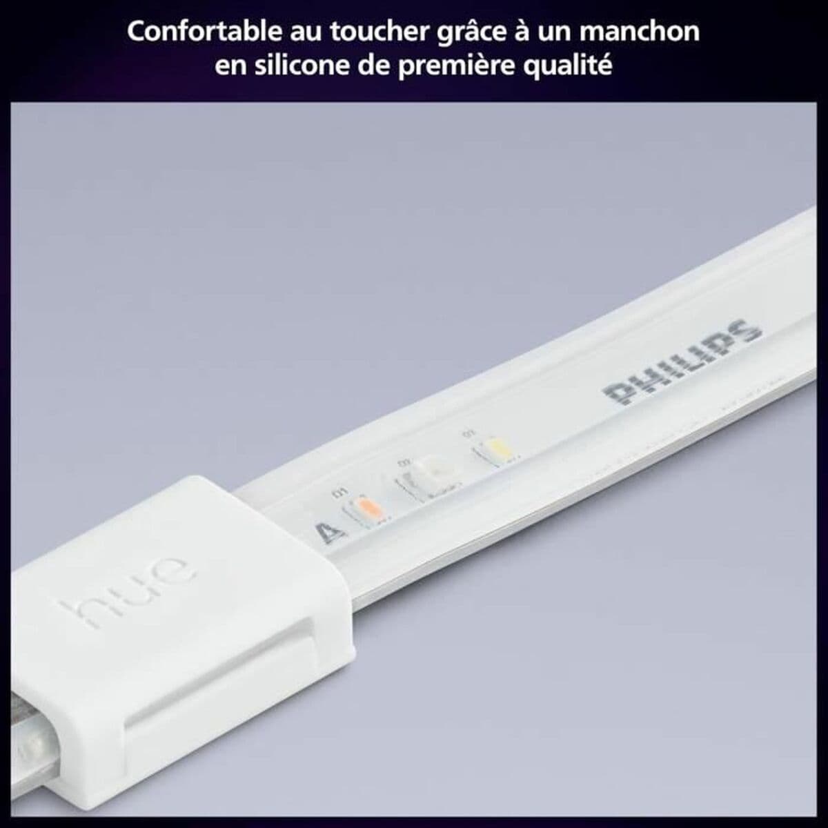 Węże LED Philips Solo Lightstrip Biały 20 W 5 m Ciepła Biel - Image 6