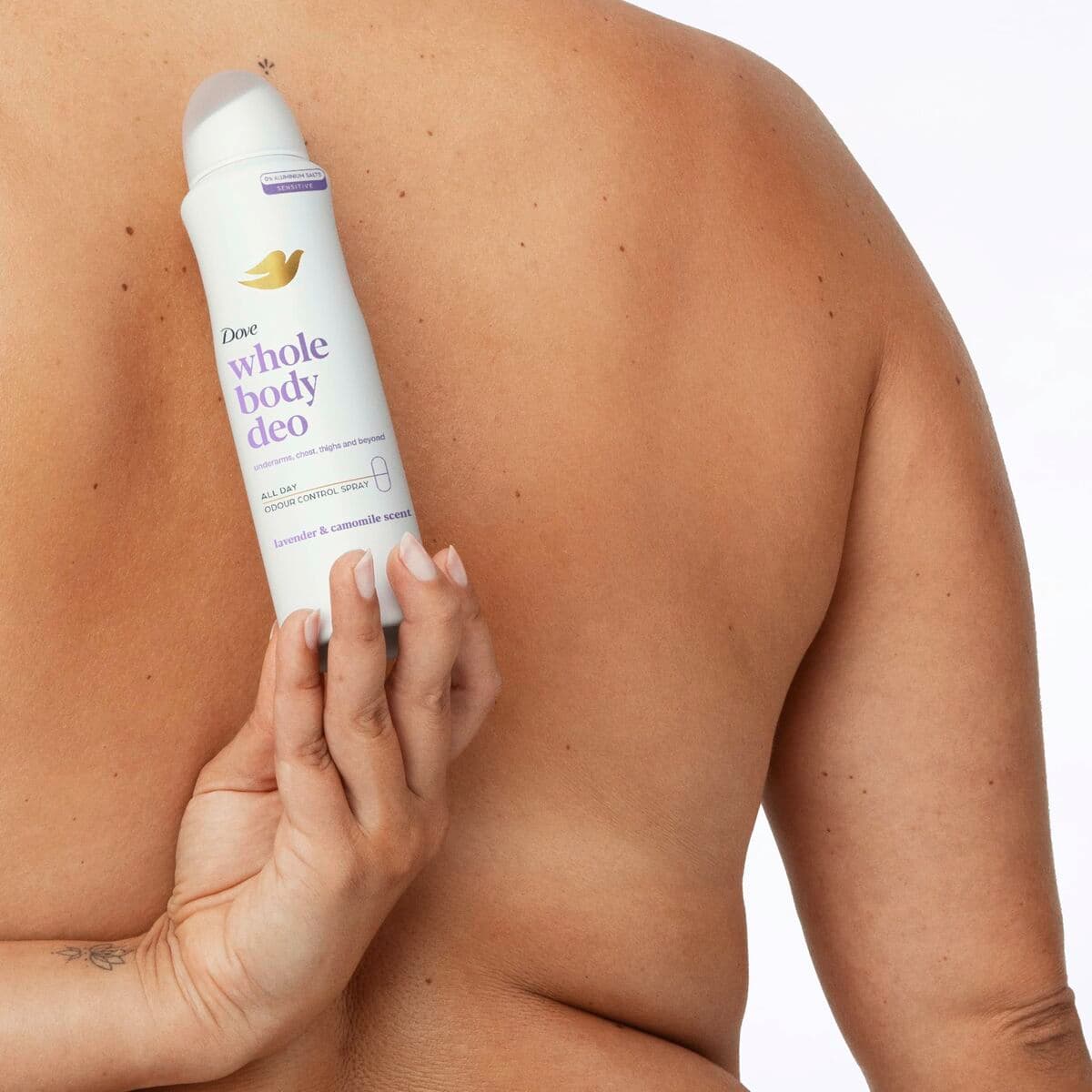 Desodorante en Spray Dove LAVANDA & CAMOMILA 150 ml - Image 5