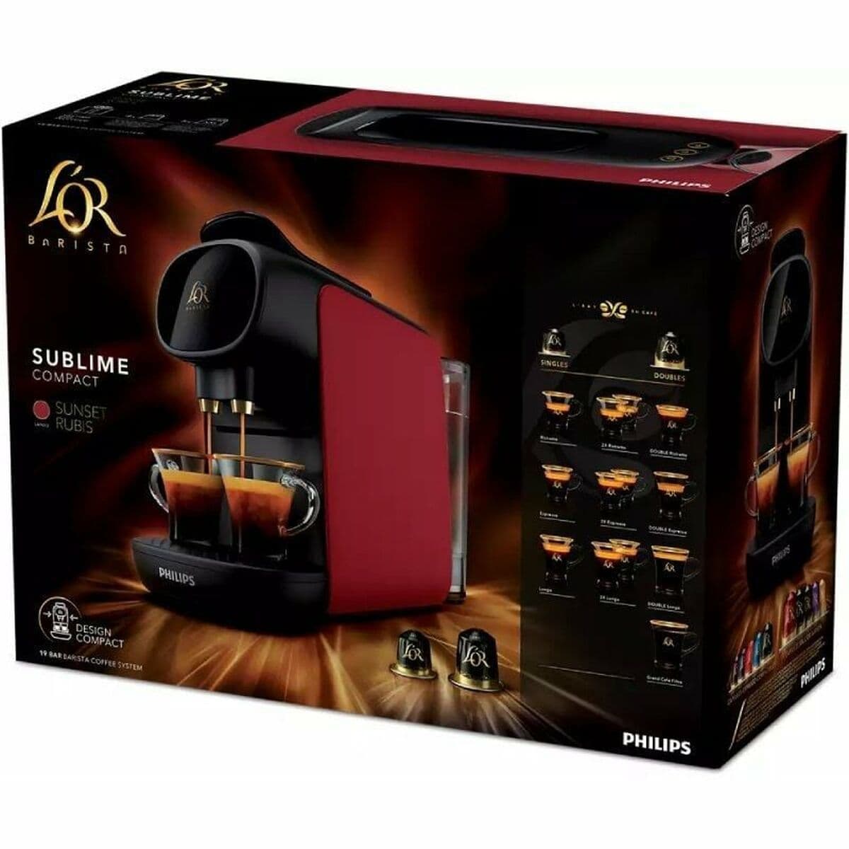 Cafetera de Cápsulas Philips L'Or Barista Sublime LM9012 1450 W - Image 5