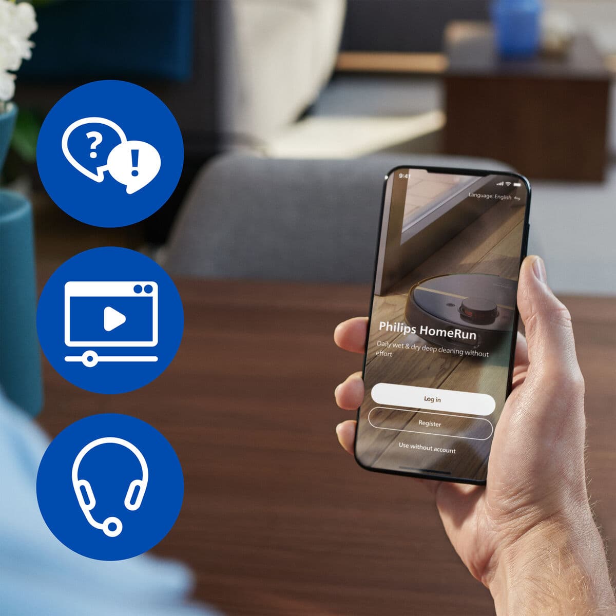 Roboterstaubsauger Philips 4800 mAh - Image 3