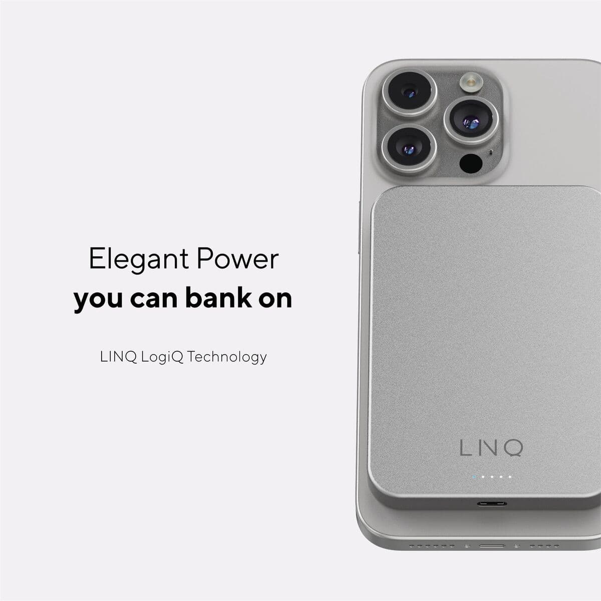Powerbank Linq Byelements LQWP052 Silvrig 5000 mAh - Image 9