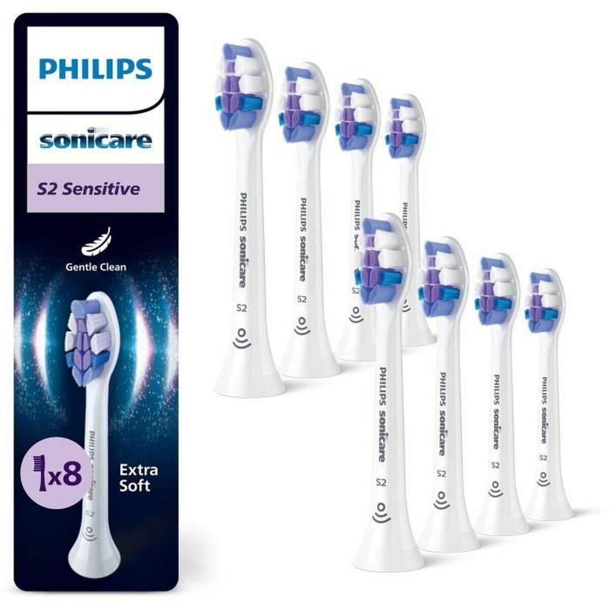 Tandborsthuvud Philips Vit