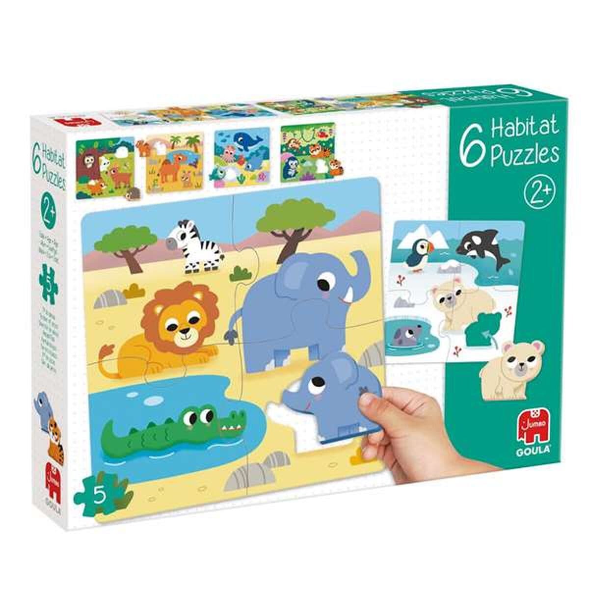 Set de 6 Puzzles Diset