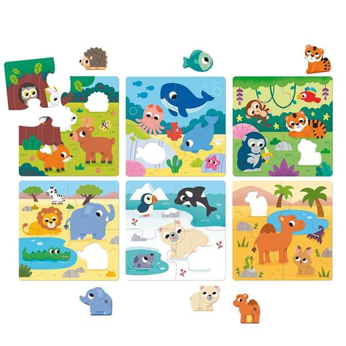 Zestaw 6 Puzzli Diset - Image 5