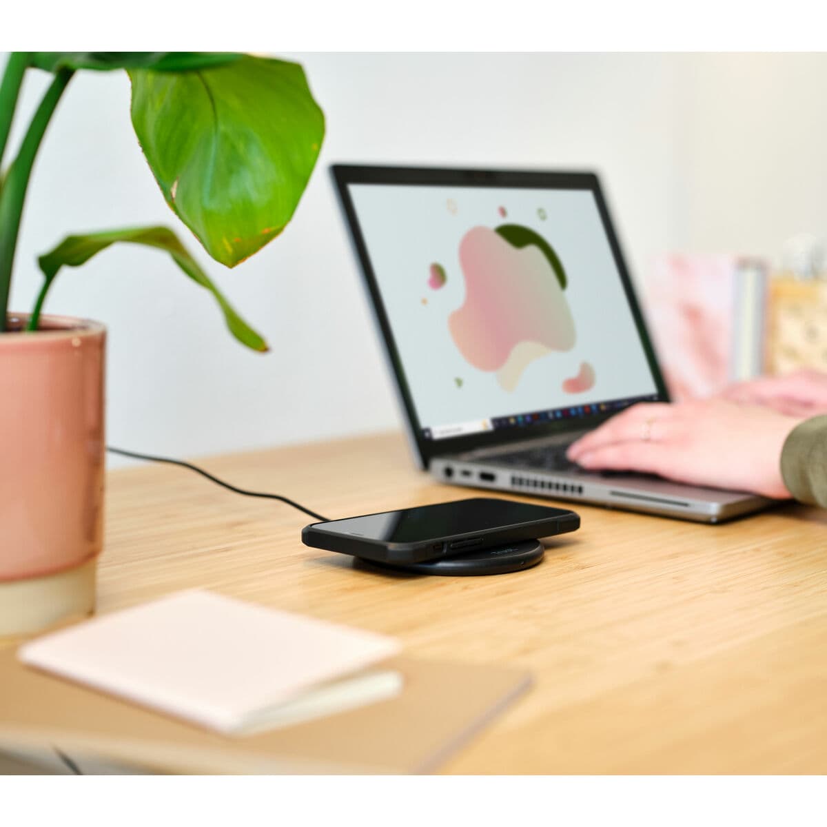 Trådlös laddare Trust 24784 Svart USB-C 15 W - Image 3