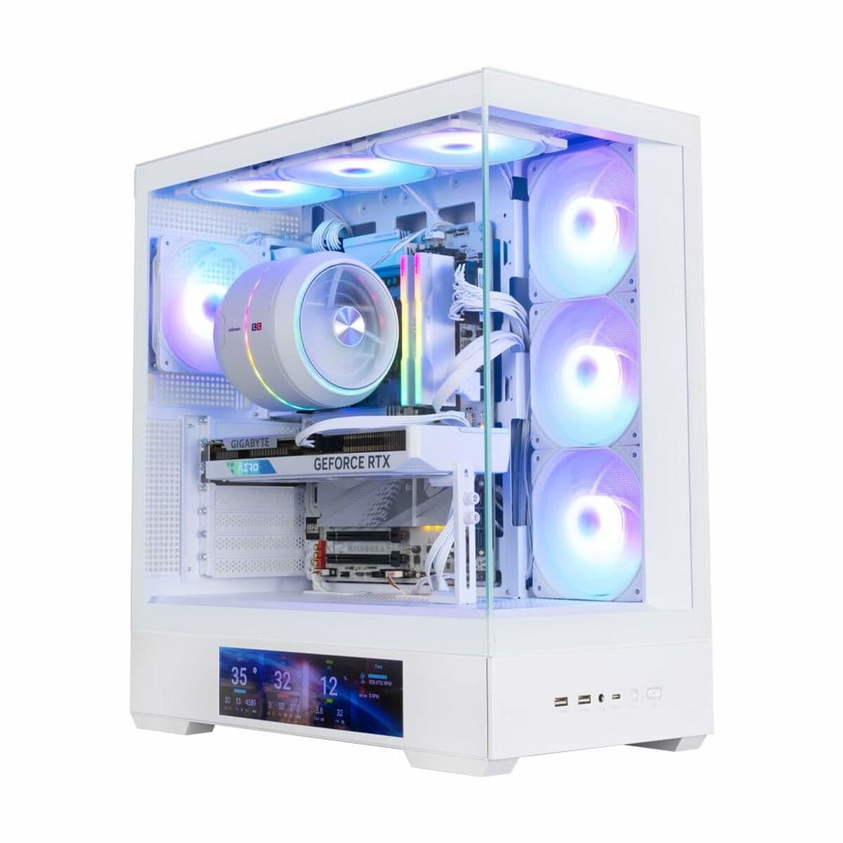 Unitate Semi-tower ATX Zalman P40 DS Alb - Image 14