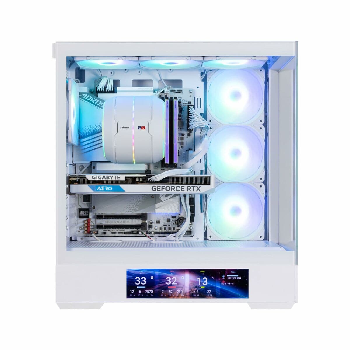 Unitate Semi-tower ATX Zalman P40 DS Alb - Image 16