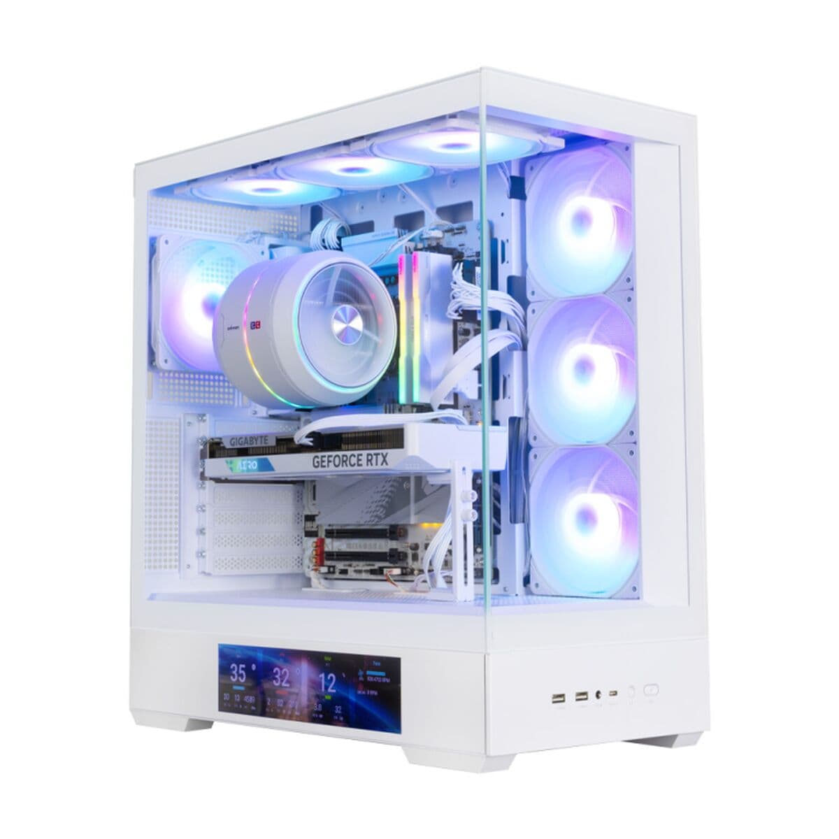 Unitate Semi-tower ATX Zalman P40 DS Alb - Image 3