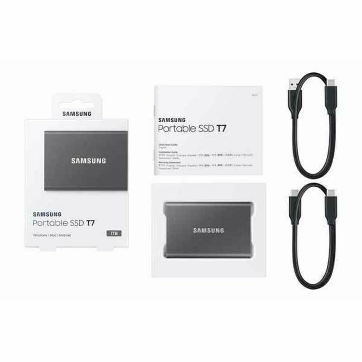 Disco Duro Externo Samsung MU-PC1T0T/WW Gris 1 TB 1 TB SSD - Image 4