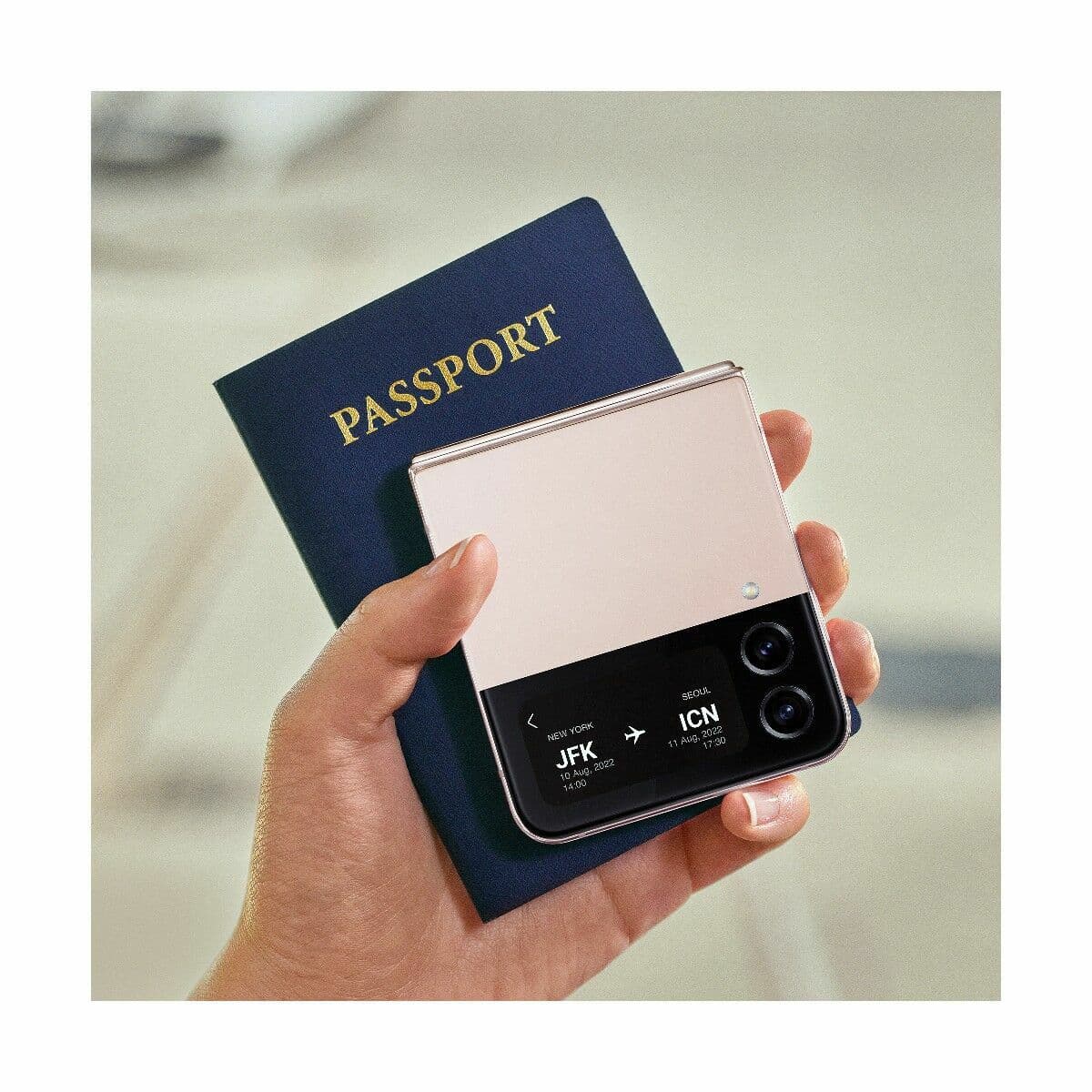 Smartphone Samsung Galaxy Z Flip4 5G F721 6,7" 8 GB RAM 128 GB Grå Stål - Image 2