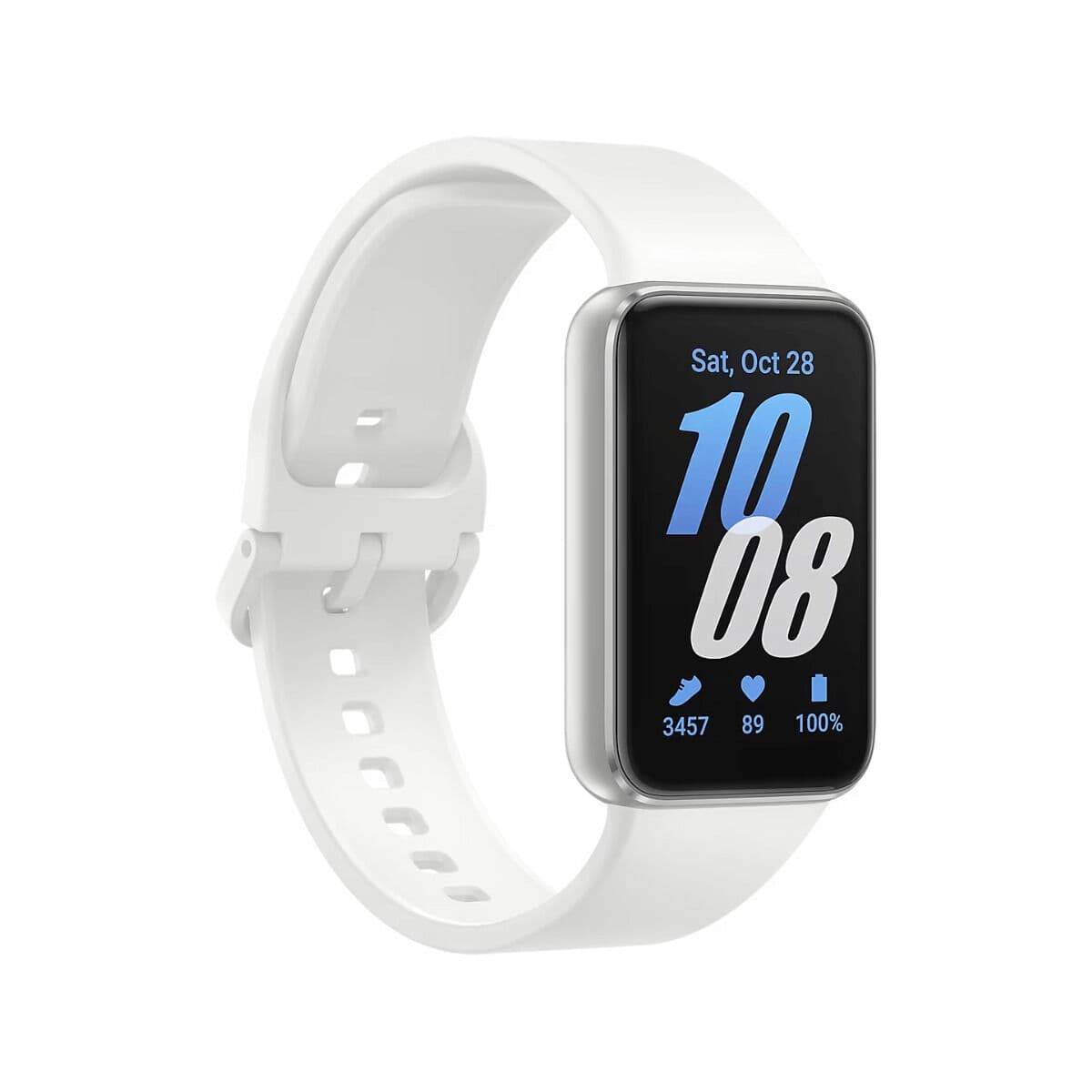 Montre intelligente Samsung Galaxy Fit3 Blanc Argenté 1,6" 40 mm - Image 4