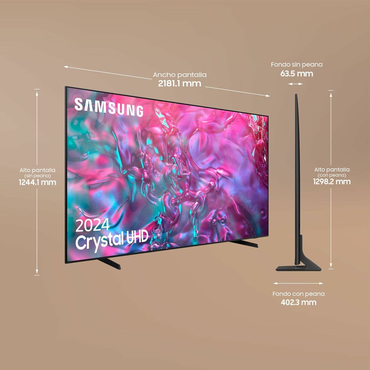 Smart TV Samsung TU98DU9005 4K Ultra HD 98" LED AMD FreeSync - Image 3