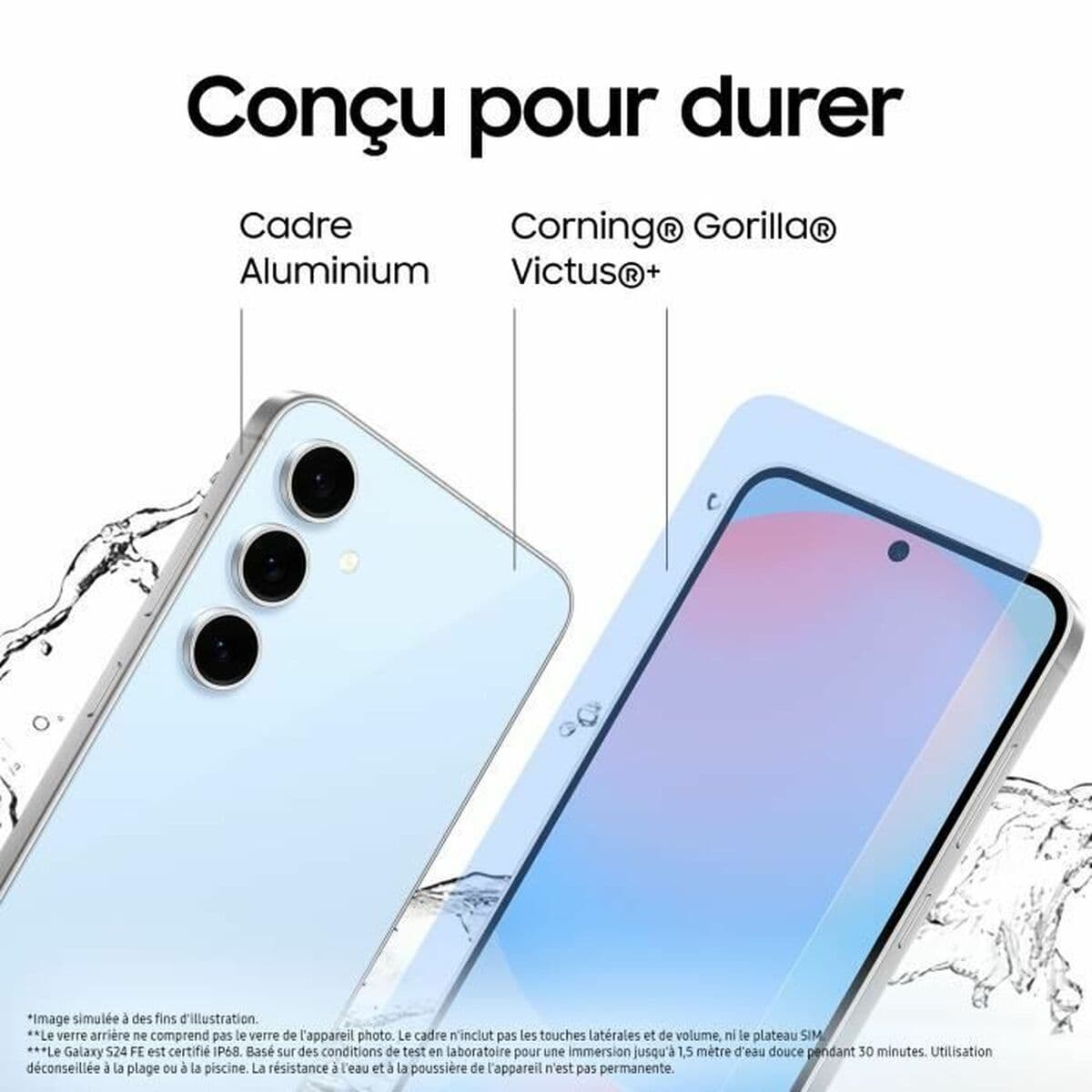 Smartphone Samsung Galaxy S24 FE 5G 6,7" 8 GB RAM 128 GB Grigio - Image 5