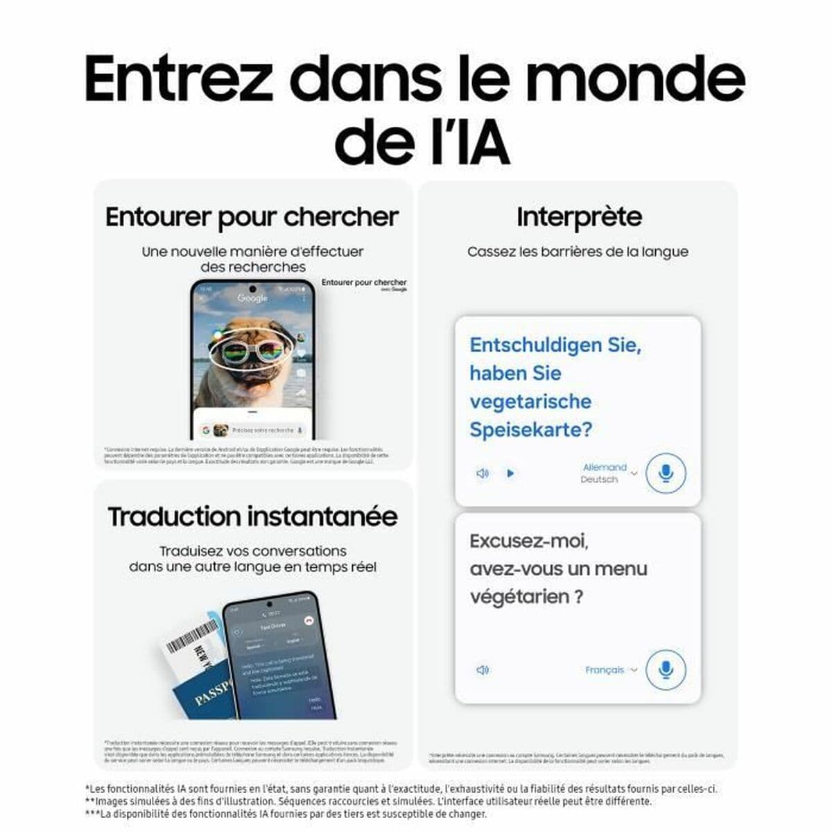 Smartphone Samsung Galaxy S24 FE 5G 6,7" 8 GB RAM 128 GB Grigio - Image 6