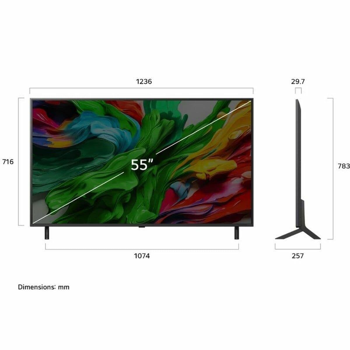 Smart TV LG 55QNED87A6B 55" (55") 4K Ultra HD (4K Ultra HD) LED HDR Edge-LED AMD FreeSync (LED) (HDR) (Edge-LED) (AMD FreeSync) - Image 5