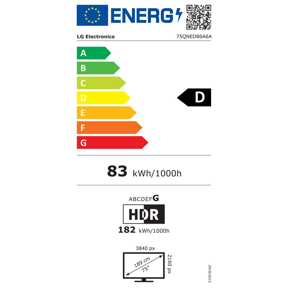 Smart TV LG 75QNED86A6A  75 75" 4K Ultra HD LED HDR LCD AMD FreeSync QNED (Refurbished A) - Image 3