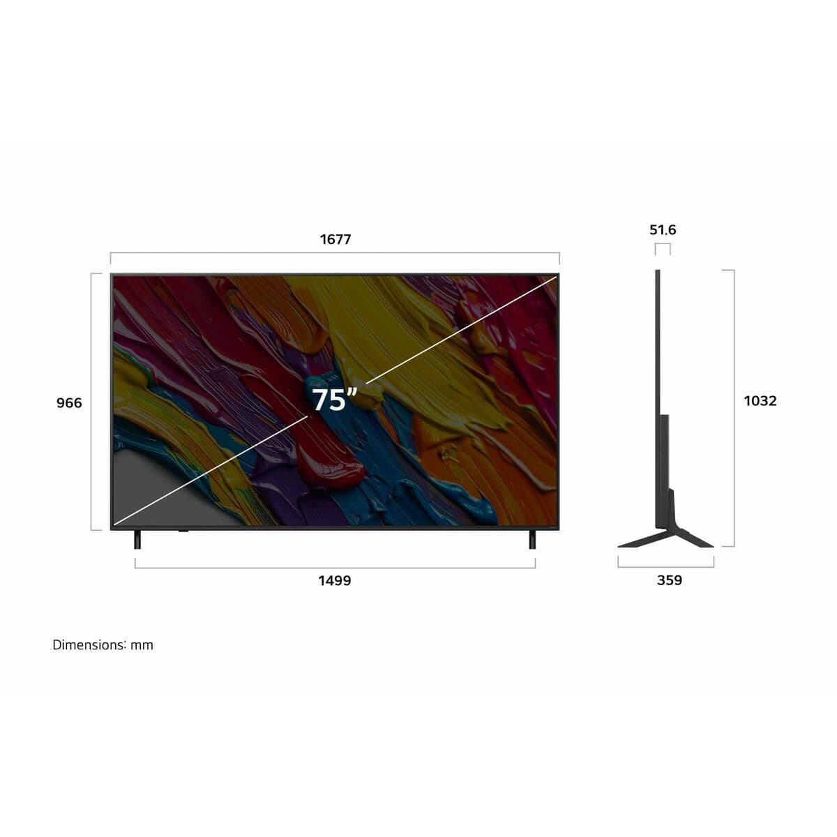 Smart TV LG 75QNED82A6B 75" 4K Ultra HD LED HDR Edge-LED QNED (Recondiționate A) - Image 14
