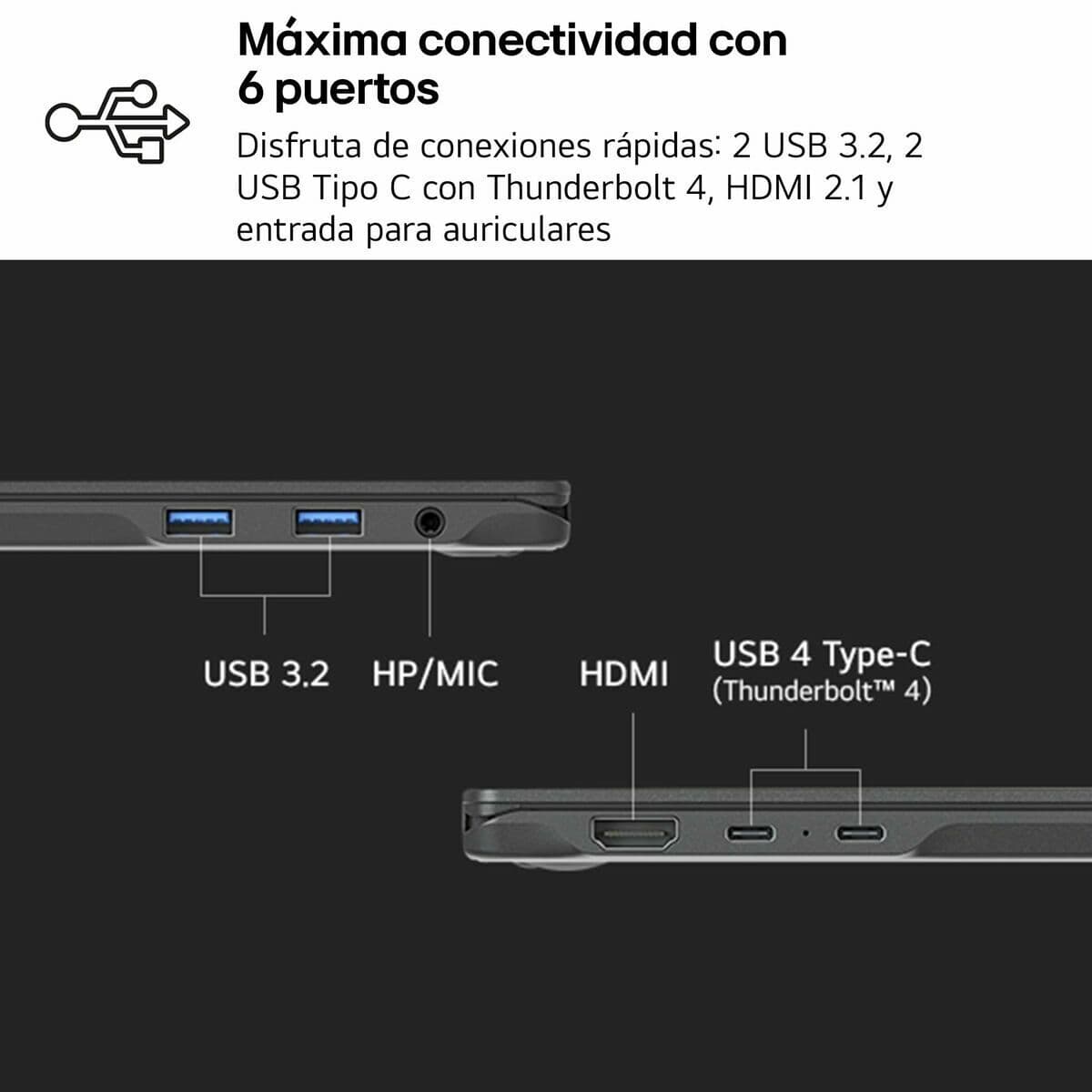 Laptop LG 16Z90TS-G.AU99B 16" 32 GB RAM 1 TB SSD - Image 38