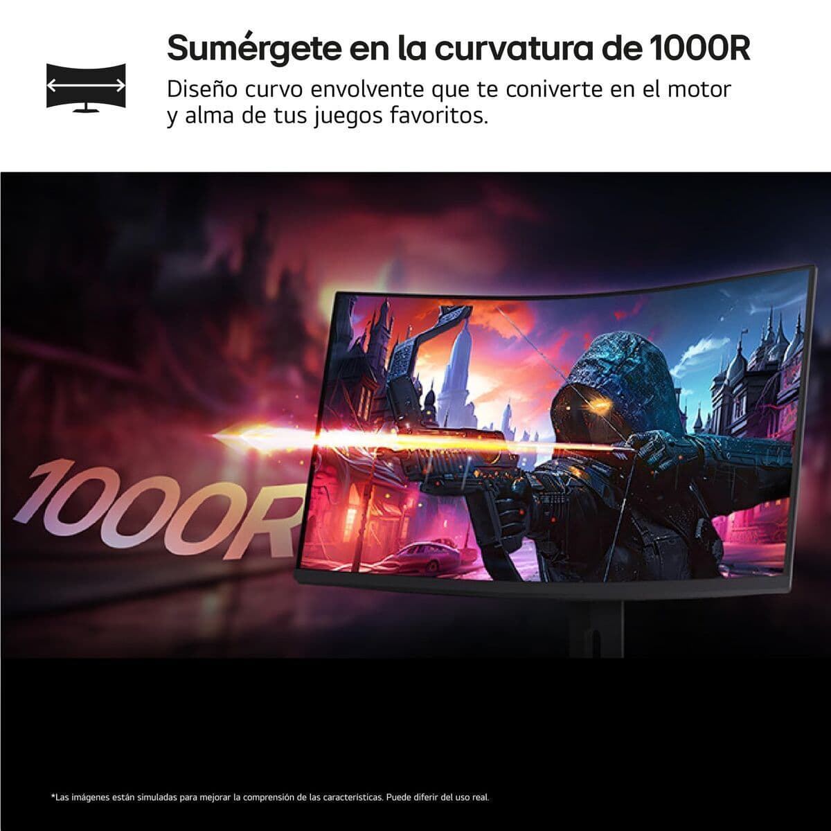 Gaming-Monitor LG 32G600A-B Quad HD 32" - Image 8