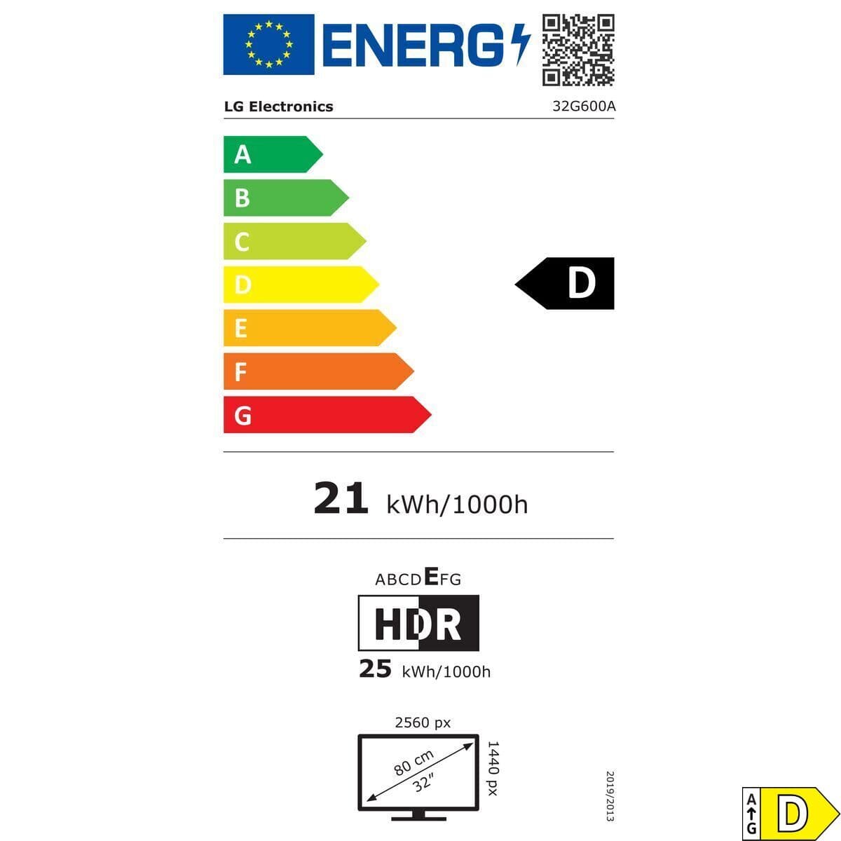Gaming-Monitor LG 32G600A-B Quad HD 32" - Image 23