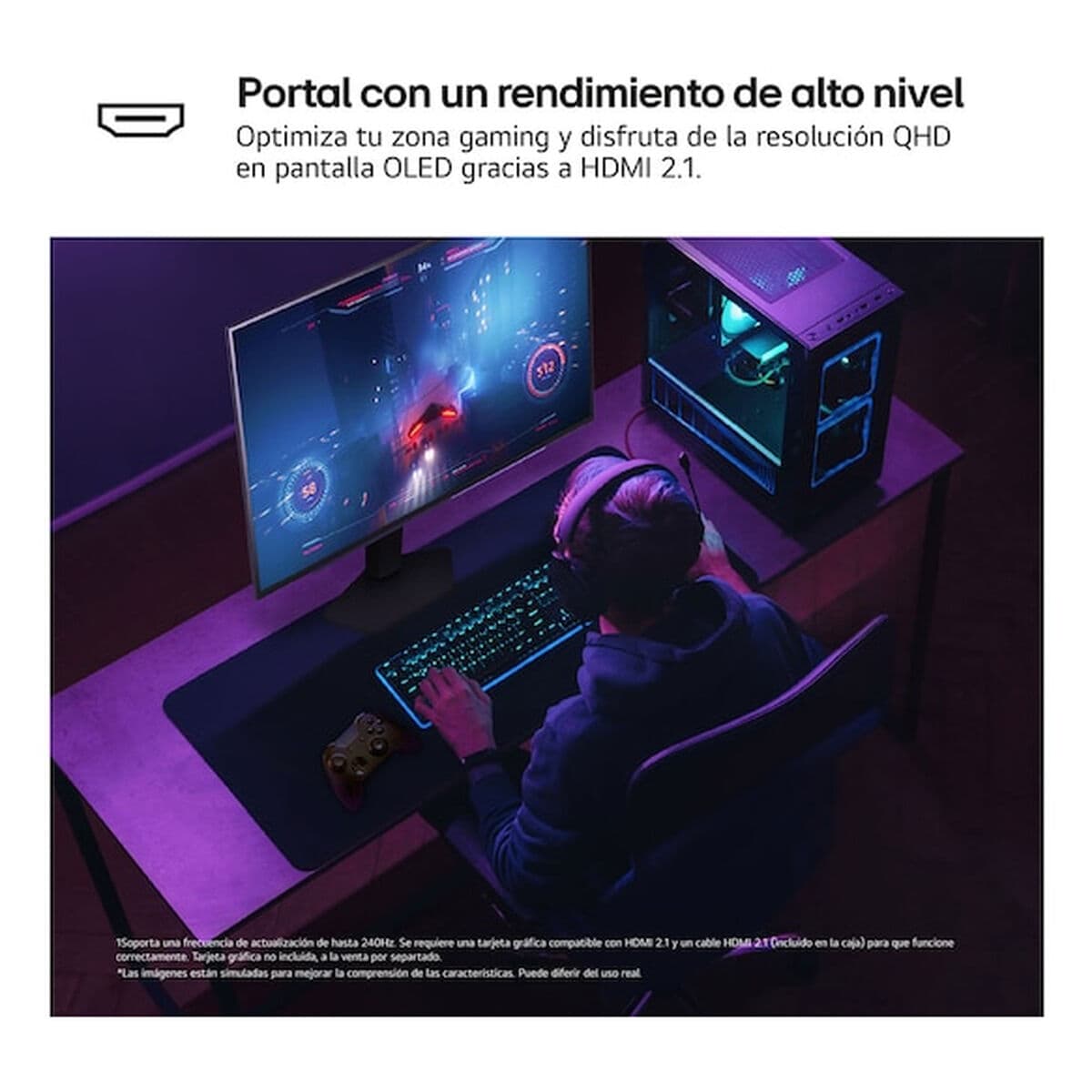 Monitor Gaming LG 27GX704A-B Quad HD 27" - Image 9