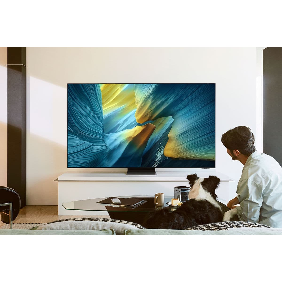 Smart TV Samsung TQ83S95F 83" 4K Ultra HD HDR OLED QLED (Renoverade B) - Image 3