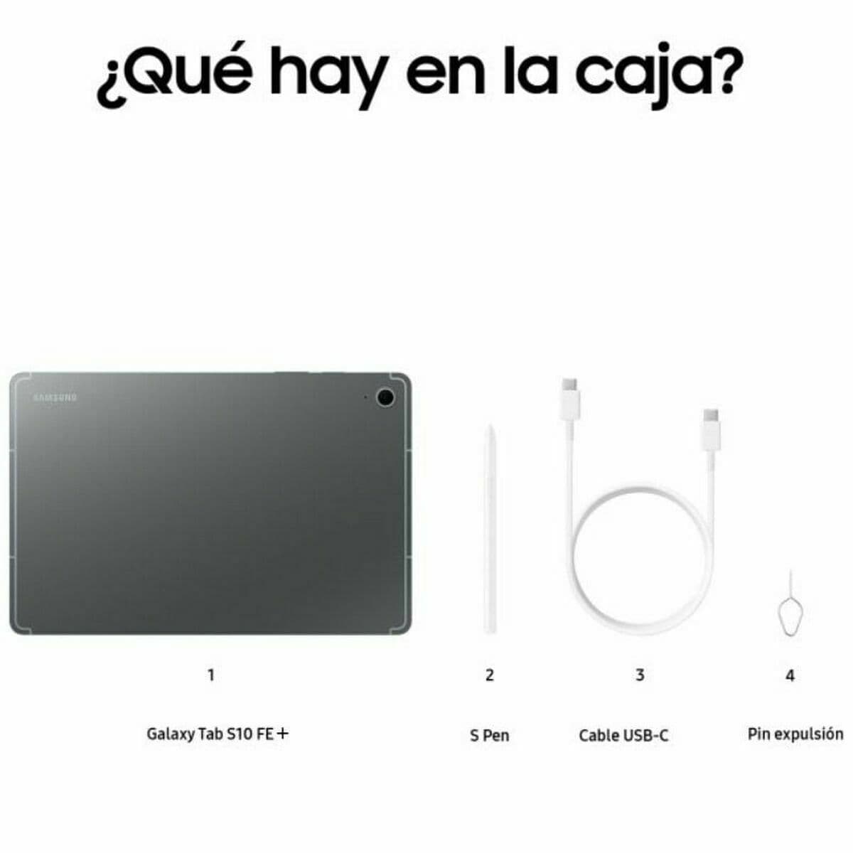 Tabletă Samsung Galaxy Tab S10 FE+ 13,1" 13" Octa Core 12 GB RAM 256 GB Gri - Image 13