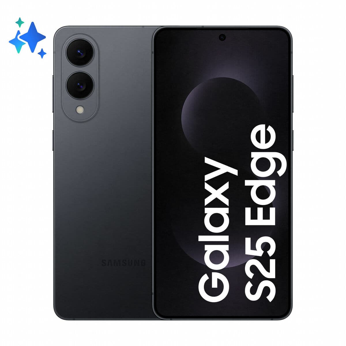 Smartphone Samsung GALAXY S25 EDGE 6,7" Qualcomm Snapdragon 8 Elite 12 GB RAM 512 GB Negru