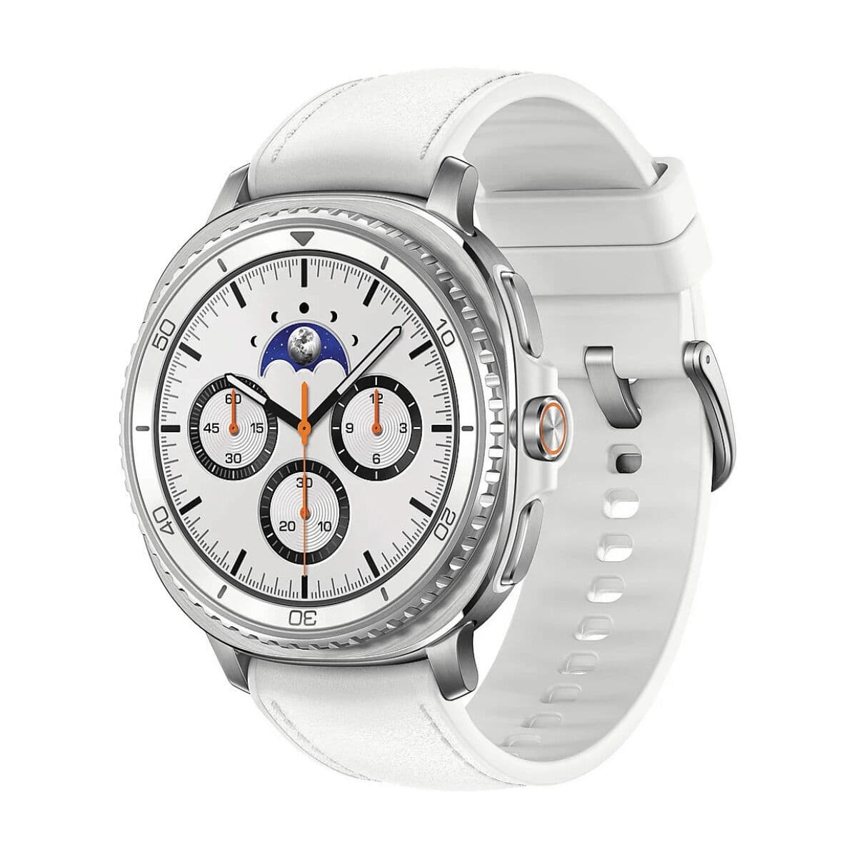 Smartklocka Samsung 	Galaxy Watch8 Classic Vit 1,34" 46 mm