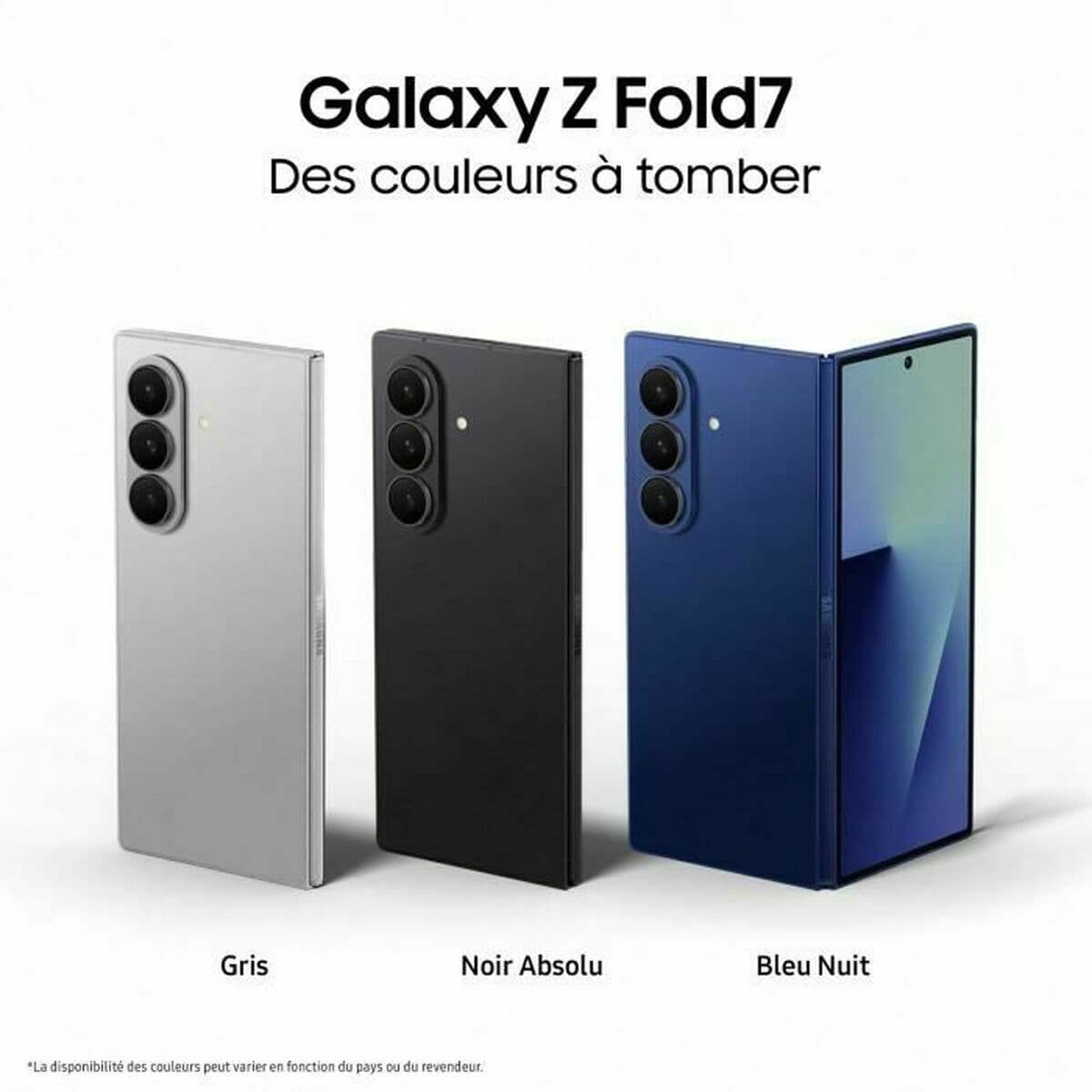 Smartphone Samsung Galaxy Z Fold7 8" 12 GB RAM 256 GB Noir - Image 2