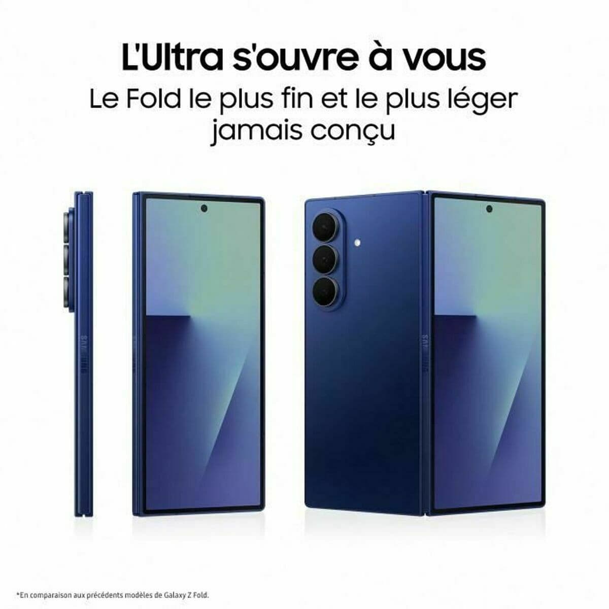 Smartphone Samsung Galaxy Z Fold7 8" 12 GB RAM 256 GB Noir - Image 3