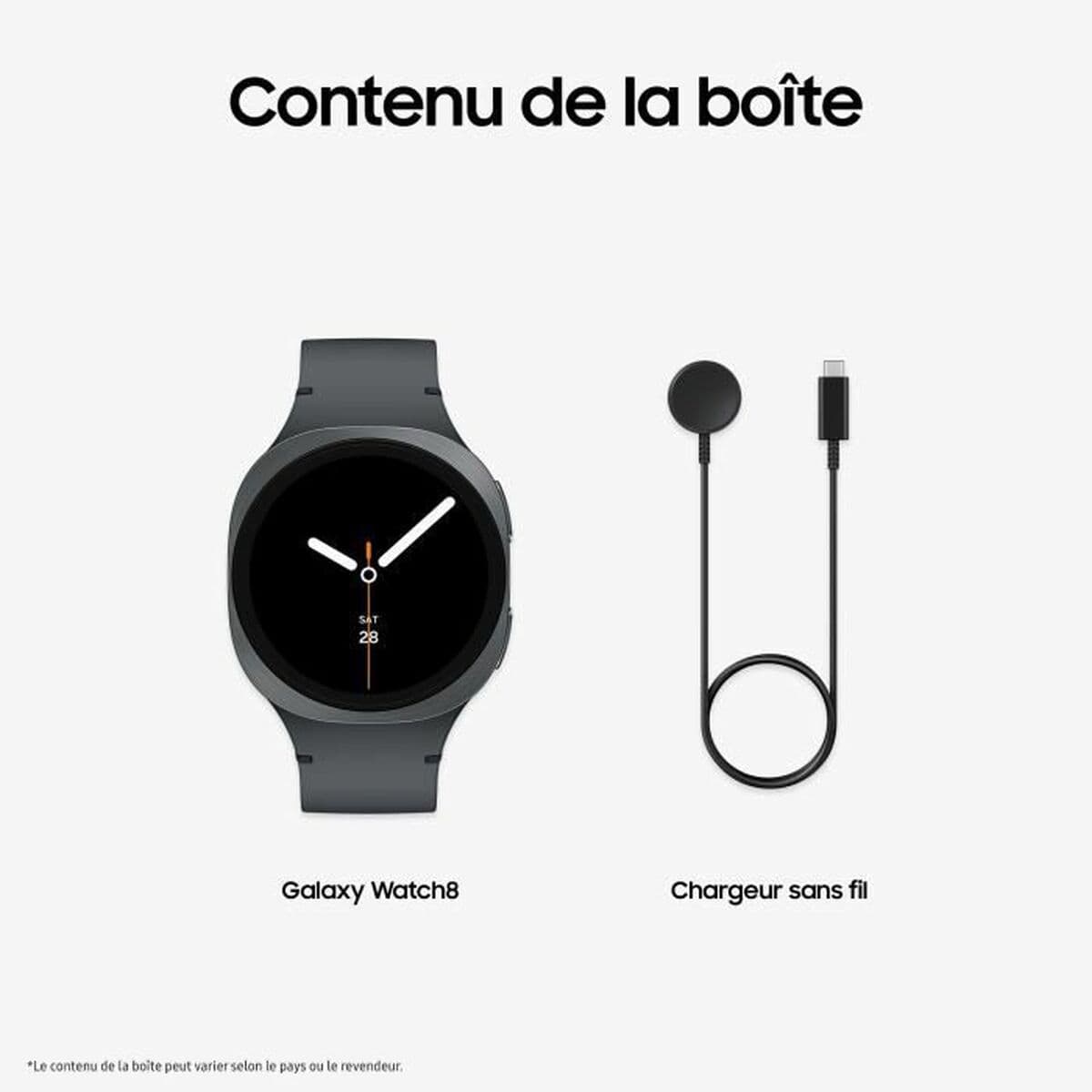 Smartwatch Samsung Watch8 Black Graphite 1,3" 40 mm - Image 2