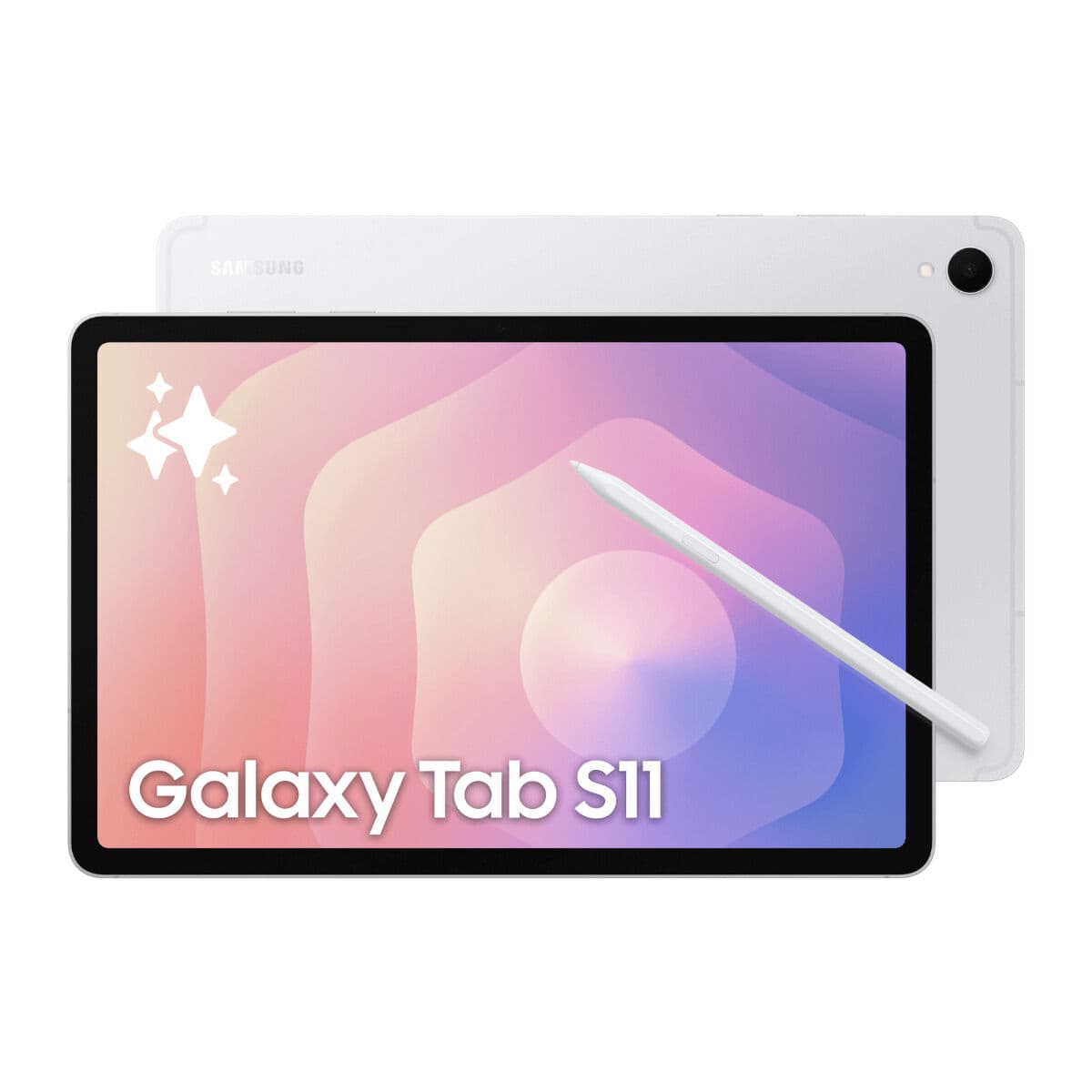 Nettbrett Samsung Galaxy Tab S11 X730 11" Octa Core 12 GB RAM 128 GB Sølv