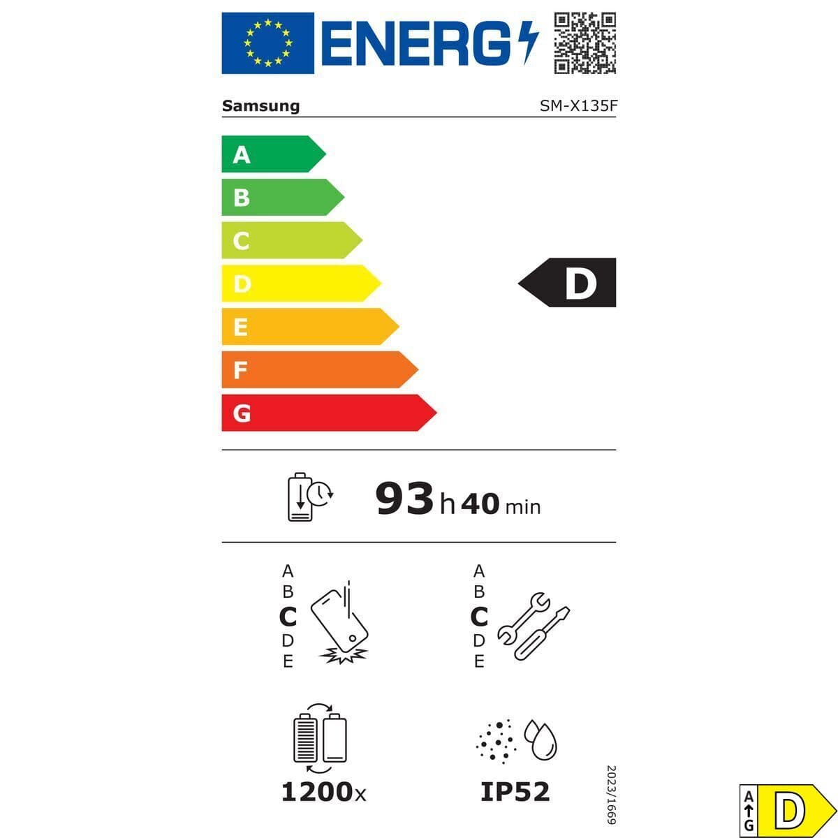 Tablet Samsung SM-X135FZAEEUB 8,7" 8 GB RAM 128 GB Grau - Image 2