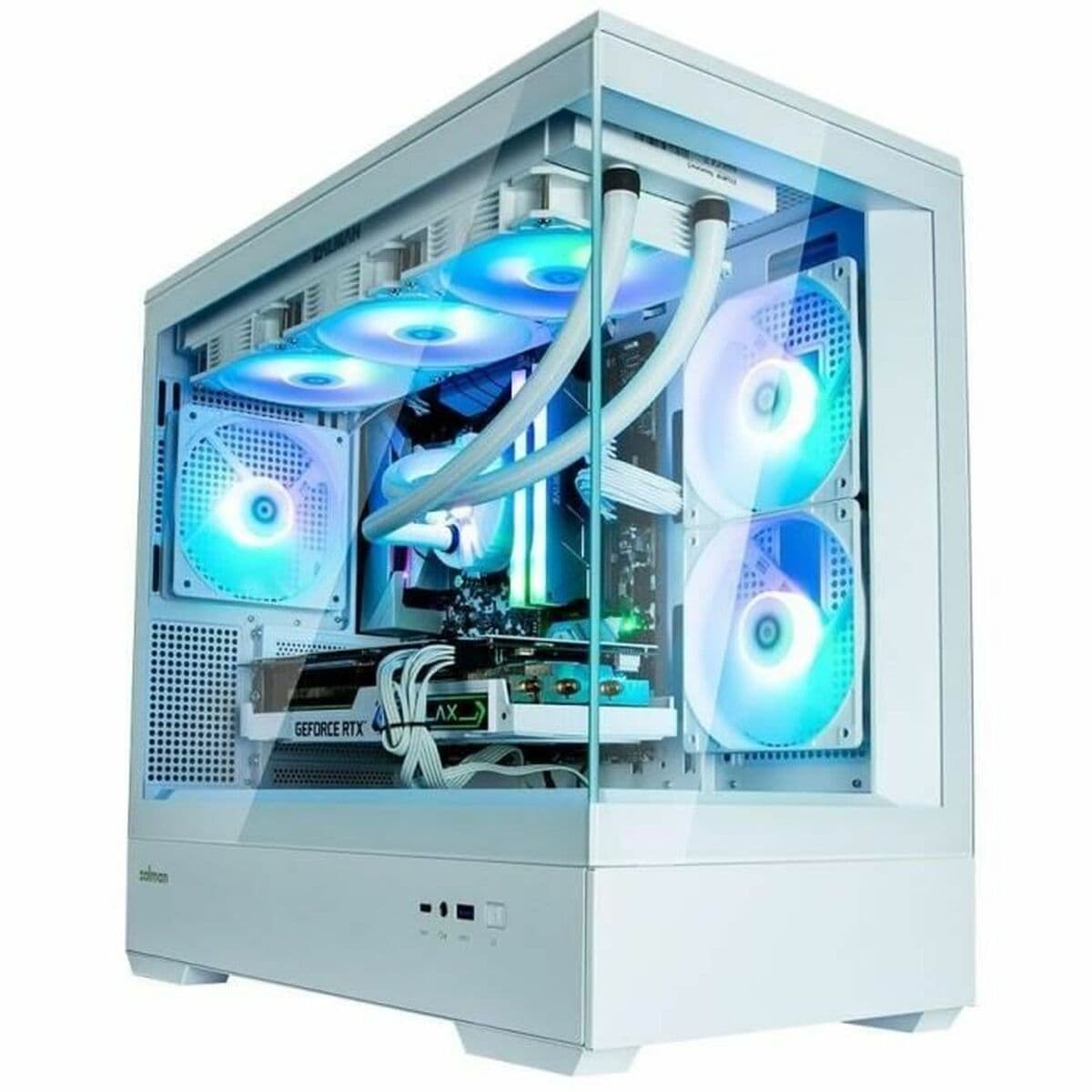 Unitate Semi-tower ATX Zalman P30 Alb - Image 2