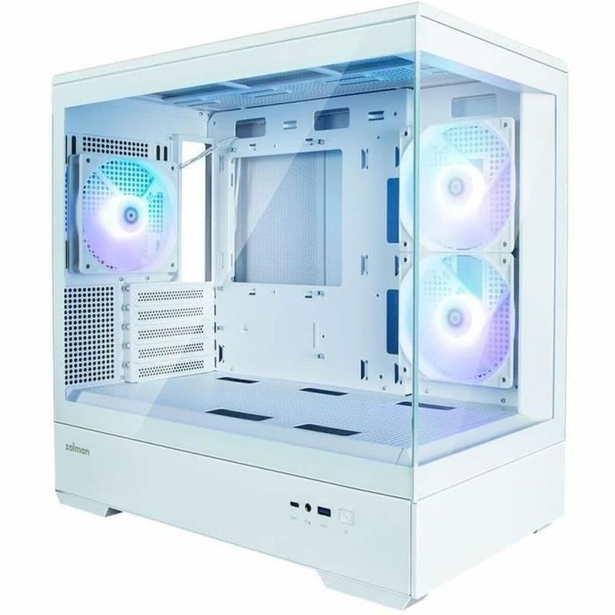 Unitate Semi-tower ATX Zalman P30 Alb - Image 5