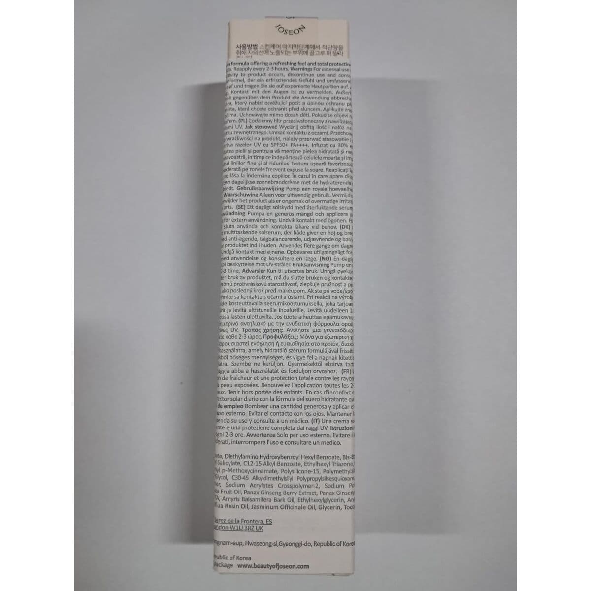 Facial Serum Beauty of Joseon GINSENG Spf 50 Spf 50+ 50 ml - Image 9