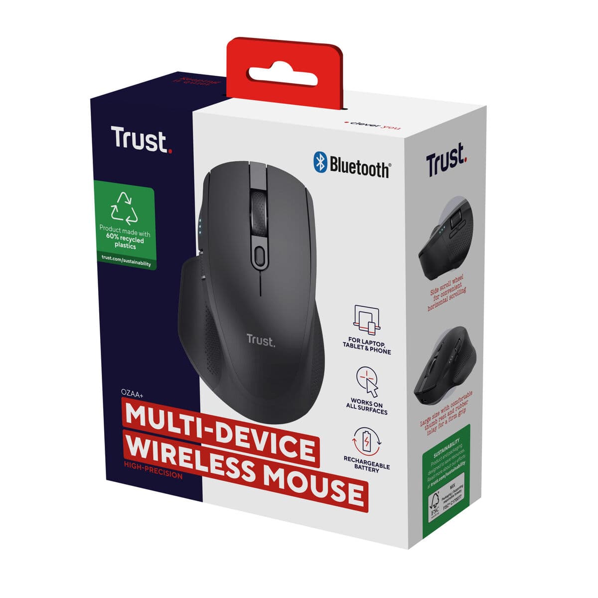 Souris sans-fil Trust 24820 Noir 3200 DPI - Image 2