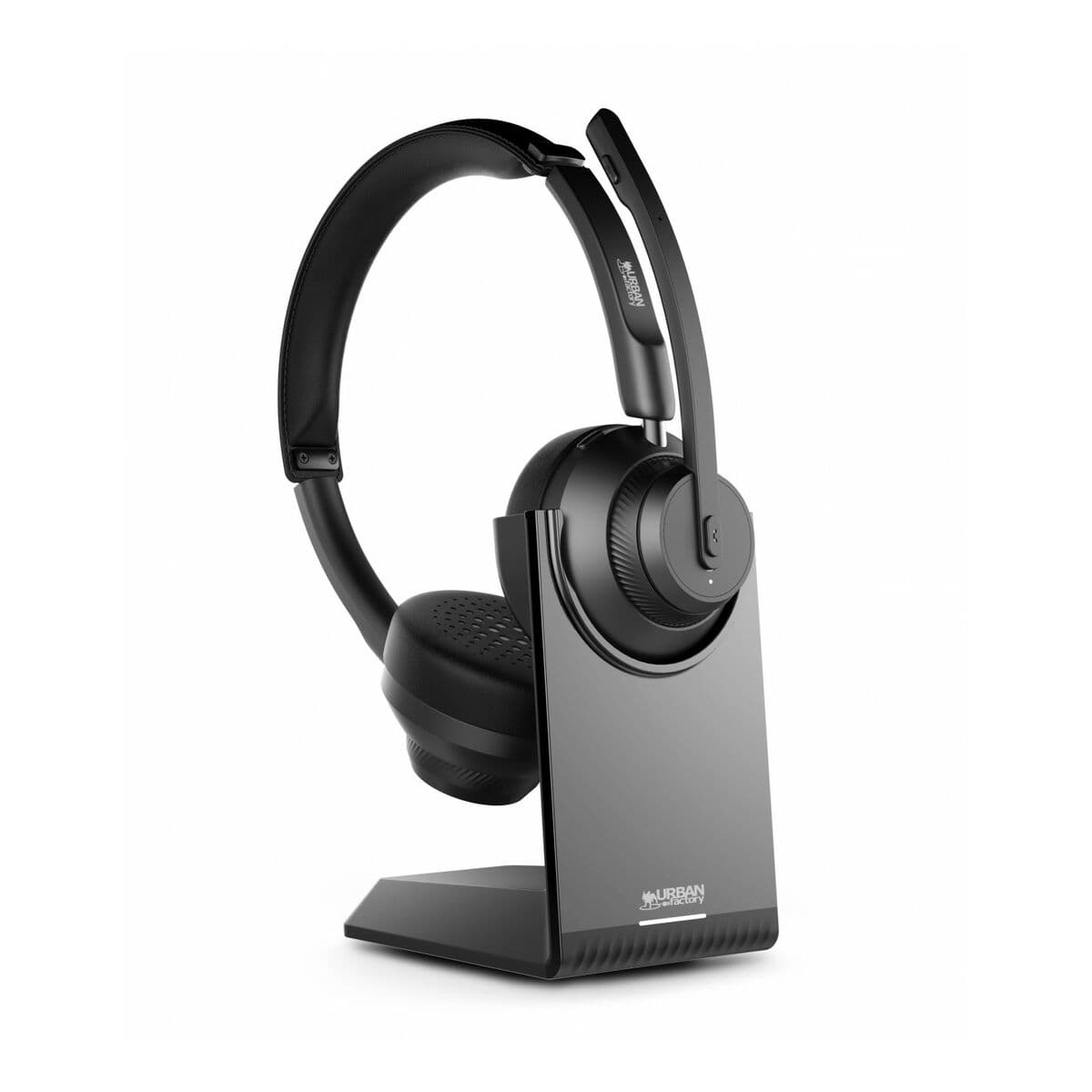 Casques Bluetooth avec Microphone Urban Factory HBV65UF Noir - Image 2